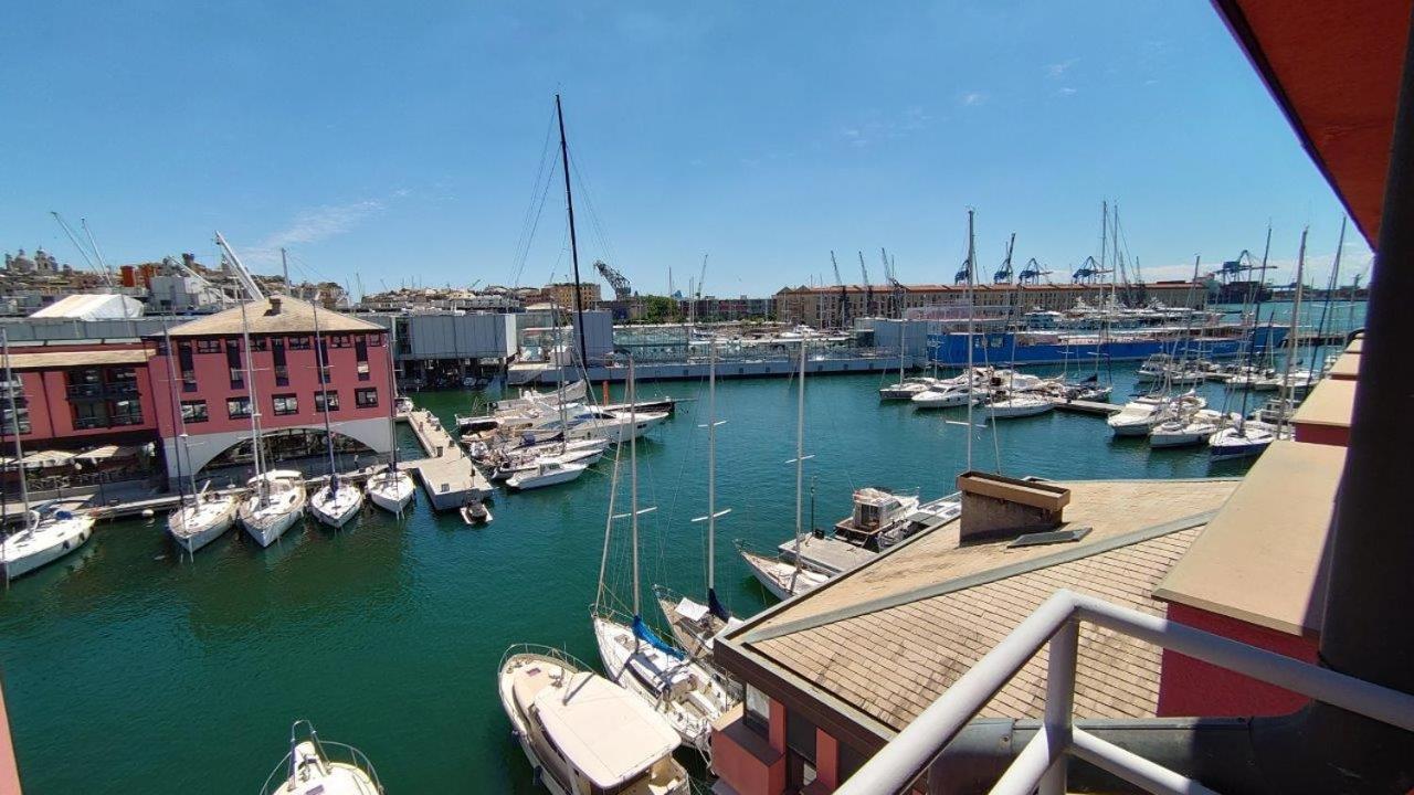Bilocale Vista Mare Con Terrazzo-porto Antico- Parcheggio Scontato Genua
